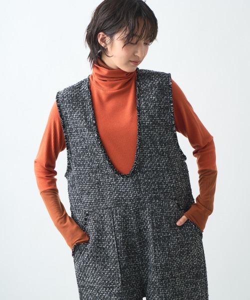 kha:ki（カーキ）の「「KHA:KI / カーキ」TWEED OVERALLS