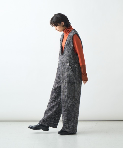 kha:ki（カーキ）の「「KHA:KI / カーキ」TWEED OVERALLS