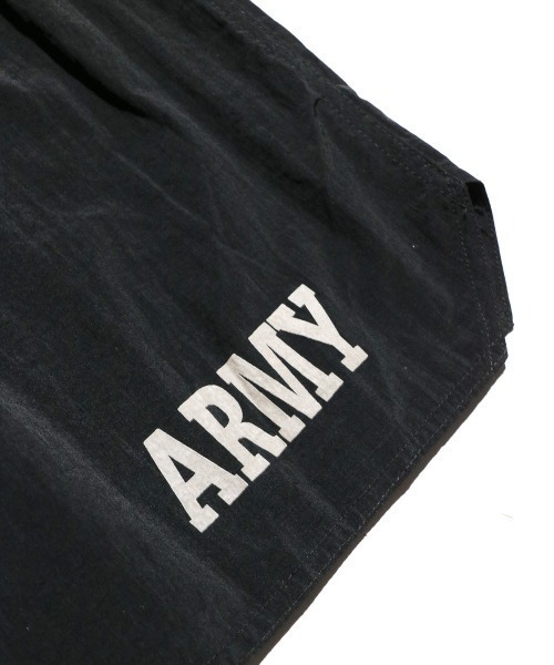 MILITARY(ミリタリー)の「【U.S MILITARY/ユーエスミリタリー】ARMY PT SHORT トレーニングショーツ ナイロンショーツ 米軍 古着(その他パンツ・メンズ・ブラック・X-LARGE)」の6枚目の写真