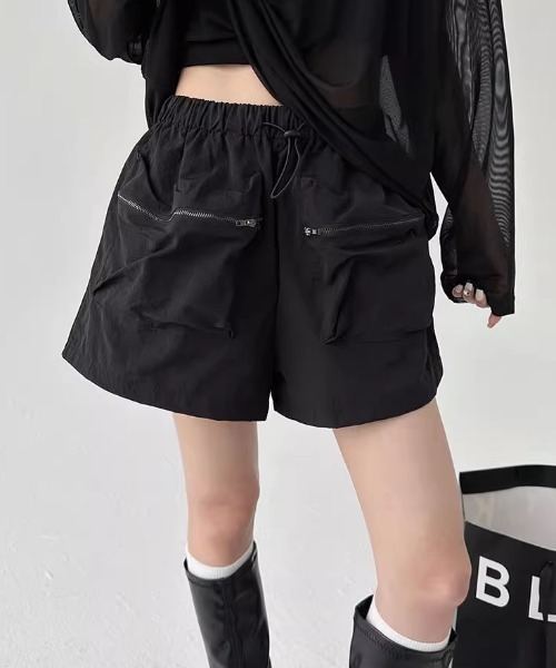 Vipoa(ヴィポア)の「ビックポケットカーゴショートパンツ(その他パンツ・レディース・グレー/ブラック/ホワイト・FREE)」の15枚目の写真