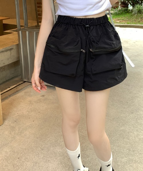 Vipoa(ヴィポア)の「ビックポケットカーゴショートパンツ(その他パンツ・レディース・グレー/ブラック/ホワイト・FREE)」の21枚目の写真