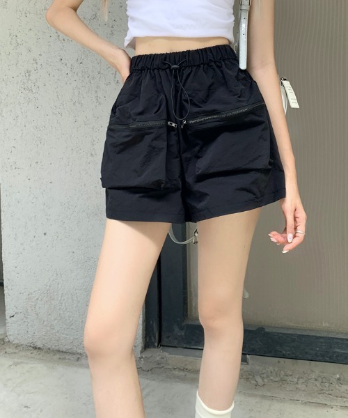 Vipoa(ヴィポア)の「ビックポケットカーゴショートパンツ(その他パンツ・レディース・グレー/ブラック/ホワイト・FREE)」の22枚目の写真