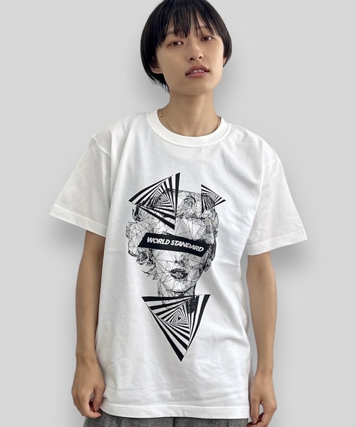 ◆S/Double◆ Shield T-Shirt 半袖 プリントTシャツ うる星やつら プリント 半袖Tシャツ（Tシャツ/カットソー