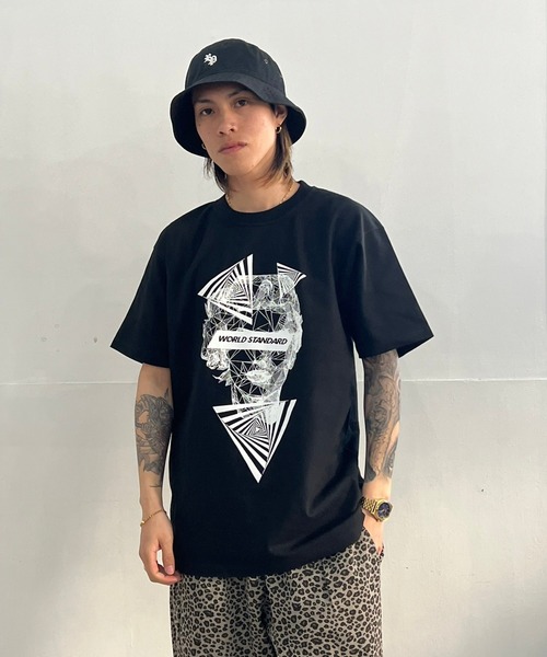WORLD STANDARD/ワールドスタンダード プリント 半袖Tシャツ
