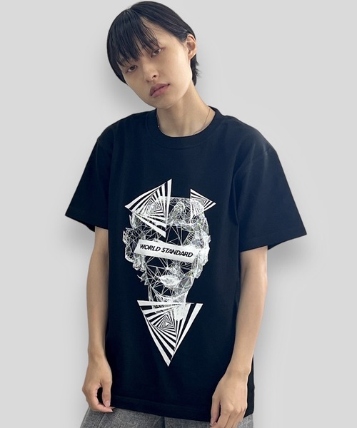 WORLD STANDARD/ワールドスタンダード プリント 半袖Tシャツ