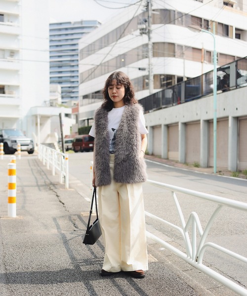 フェイク ファー ベスト（S～M）（ベスト）｜B:MING by BEAMS