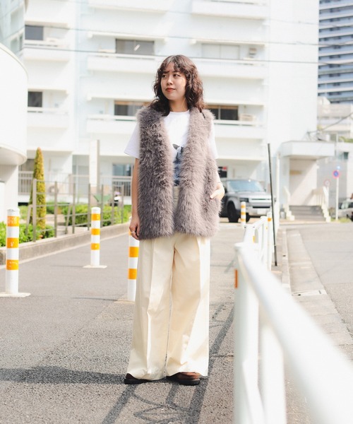 B:MING by BEAMS（ビーミングバイビームス）の「フェイク ファー