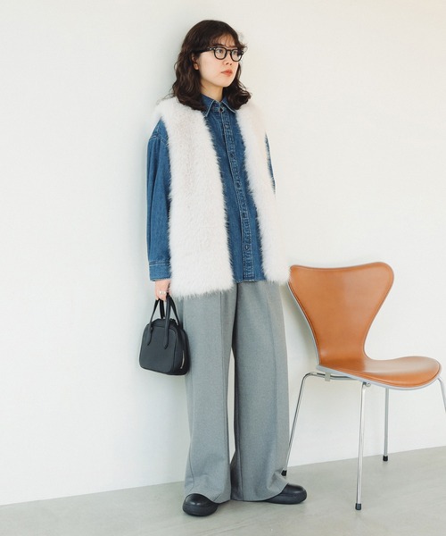 セール】フェイク ファー ベスト（S～M）（ベスト）｜B:MING by BEAMS