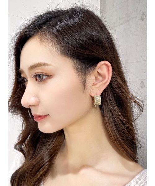 GYDA(ジェイダ)の「JEYSUS QUILTING FREE ピアス(ピアス(両耳用)・レディース・シルバー/ゴールド・FREE)」の13枚目の写真