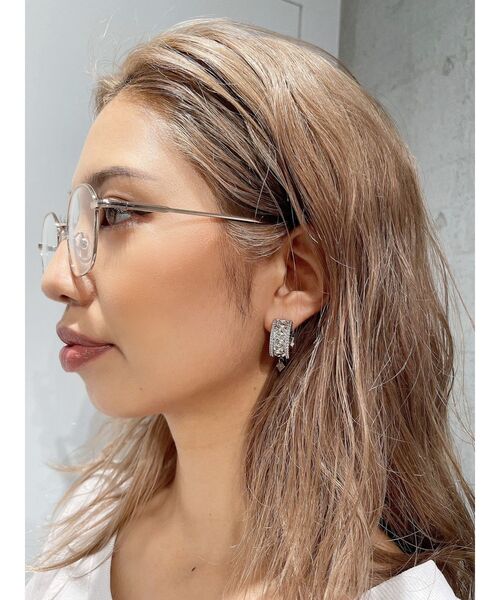 GYDA(ジェイダ)の「JEYSUS QUILTING FREE ピアス(ピアス(両耳用)・レディース・シルバー/ゴールド・FREE)」の11枚目の写真