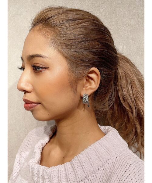 GYDA(ジェイダ)の「JEYSUS QUILTING FREE ピアス(ピアス(両耳用)・レディース・シルバー/ゴールド・FREE)」の12枚目の写真