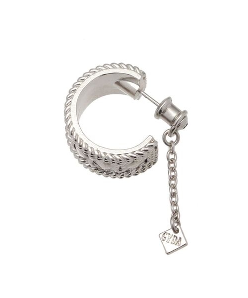 GYDA(ジェイダ)の「JEYSUS QUILTING FREE ピアス(ピアス(両耳用)・レディース・シルバー/ゴールド・FREE)」の4枚目の写真