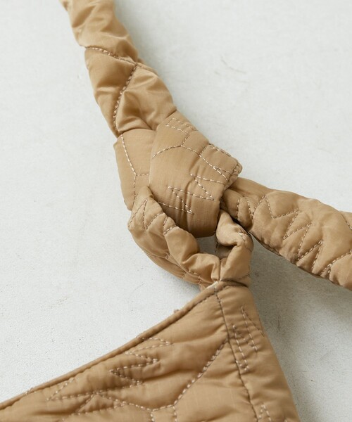 FREAK'S STORE（フリークスストア）の「PENDLETON×FREAK'S STORE/ペンドルトン 限定展開　別注QUILTING MOON BAG/キルティングムーンバック（ショルダーバッグ・レディース・ブラック/ベージュ/オリーブ・ONE SIZE）」の17枚目の写真