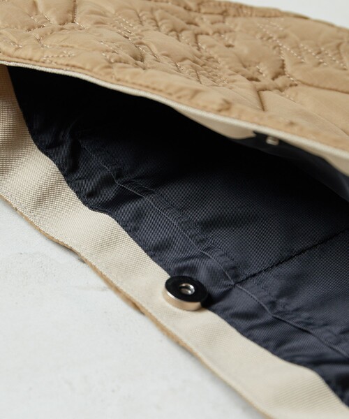 FREAK'S STORE（フリークスストア）の「PENDLETON×FREAK'S STORE/ペンドルトン 限定展開　別注QUILTING MOON BAG/キルティングムーンバック（ショルダーバッグ・レディース・ブラック/ベージュ/オリーブ・ONE SIZE）」の21枚目の写真