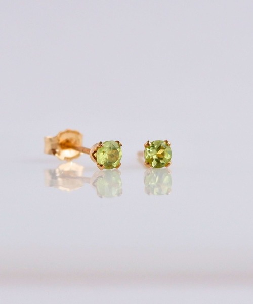 CERCA(チェルカ)の「SARINOHANA/小粒スタッドピアス/14KGF/天然石(ピアス(両耳用)・レディース・D/C/A/F/B/E/H/G/I/K/J/L/P/M/N/O・FREE)」の3枚目の写真