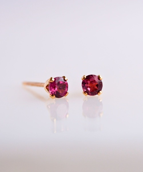 CERCA(チェルカ)の「SARINOHANA/小粒スタッドピアス/14KGF/天然石(ピアス(両耳用)・レディース・D/C/A/F/B/E/H/G/I/K/J/L/P/M/N/O・FREE)」の7枚目の写真