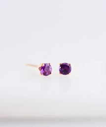 DIAMOND & BABY AKOYA PIERCED EARRINGS(2ZP1665)K18 ピアス