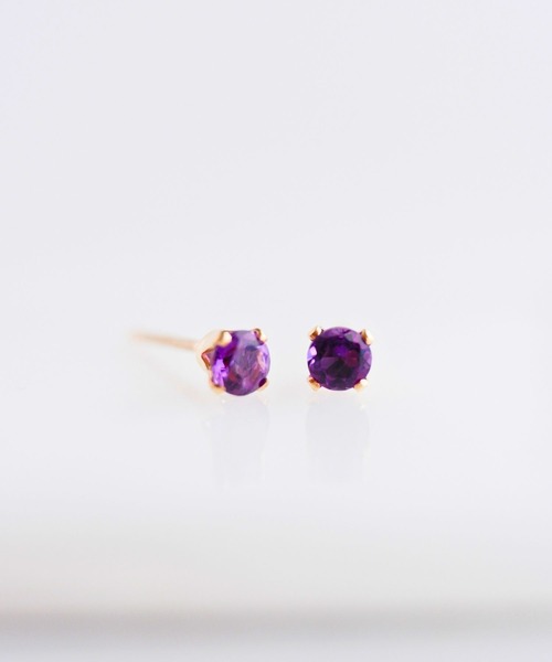 CERCA(チェルカ)の「SARINOHANA/小粒スタッドピアス/14KGF/天然石(ピアス(両耳用)・レディース・D/C/A/F/B/E/H/G/I/K/J/L/P/M/N/O・FREE)」の11枚目の写真