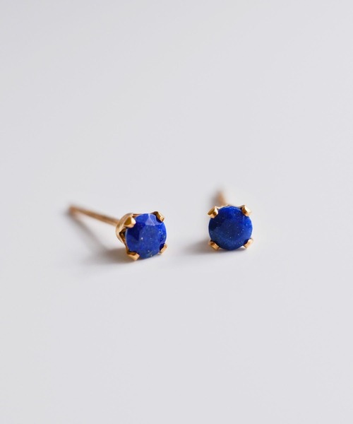 CERCA(チェルカ)の「SARINOHANA/小粒スタッドピアス/14KGF/天然石(ピアス(両耳用)・レディース・D/C/A/F/B/E/H/G/I/K/J/L/P/M/N/O・FREE)」の12枚目の写真
