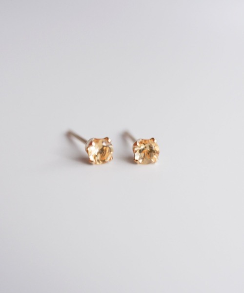 CERCA(チェルカ)の「SARINOHANA/小粒スタッドピアス/14KGF/天然石(ピアス(両耳用)・レディース・D/C/A/F/B/E/H/G/I/K/J/L/P/M/N/O・FREE)」の16枚目の写真