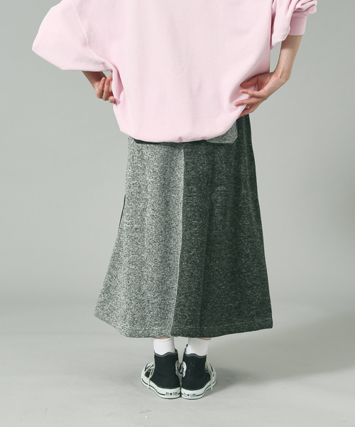 Abahouse Devinette(ドゥヴィネット)の「【JEMORGAN/ジェーイーモーガン】ニット フリース フレアスカート/ JC657-59G(スカート・レディース・グレー/チャコールグレー/その他・M)」の15枚目の写真