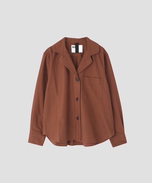 MHL.（エムエイチエル）の「MOLESKIN COTTON SHIRTING（シャツ