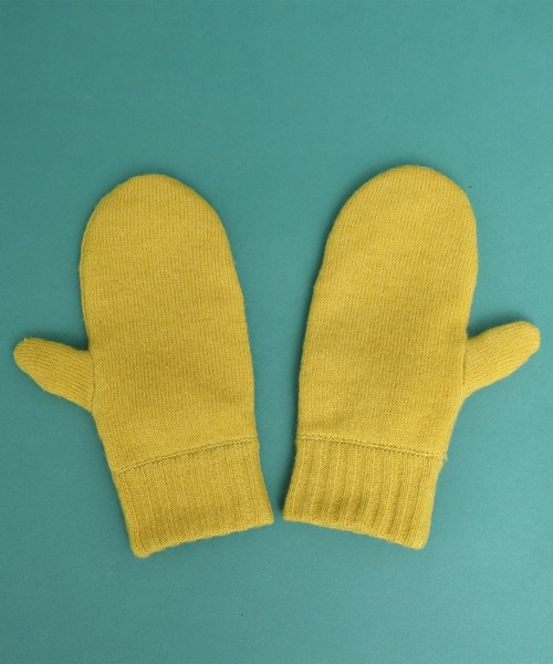 didizizi（ディディジジ）の「ウサギミトン（手袋・レディース・イエロー/グレー・FREE）」の9枚目の写真