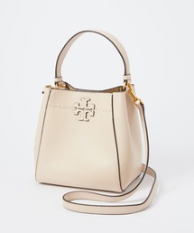 TORY BURCH | TORY BURCH McGraw Small Bucket Bag トリーバーチ マックグロー スモール バケットバッグ ハンドバッグ(ハンドバッグ)