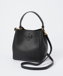 TORY BURCH | TORY BURCH McGraw Small Bucket Bag トリーバーチ マックグロー スモール バケットバッグ ハンドバッグ(ハンドバッグ)