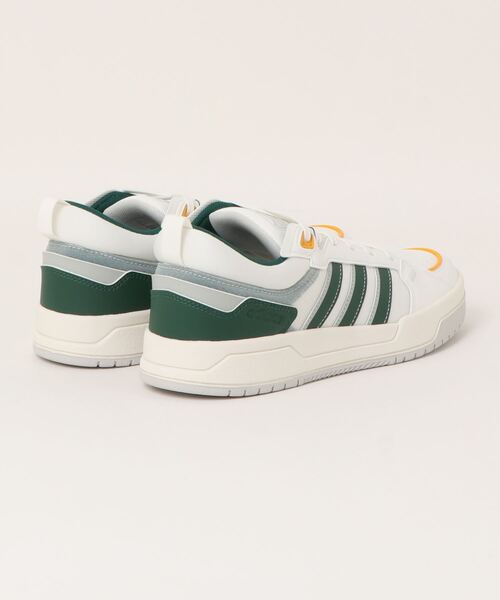 adidas（アディダス）の「【adidas】 100DB M（スニーカー・メンズ・ホワイト×グリーン・28.0cm/27.5cm/30.0cm/26.0cm/26.5cm/29.0cm/25.5cm/27.0cm）」の2枚目の写真