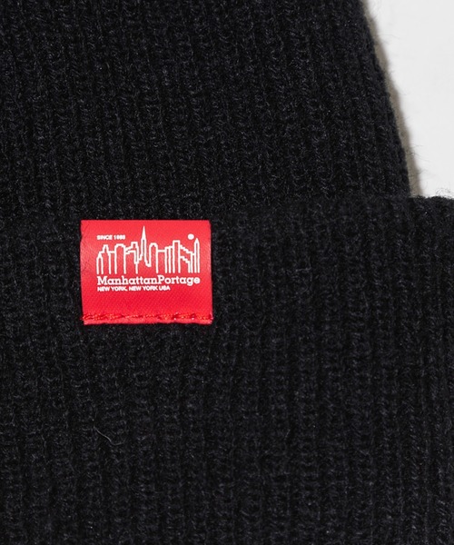 Manhattan Portage（マンハッタンポーテージ）の「Manhattan Portage/マンハッタンポーテージ ビーニー PON PON KNIT WATCH MP172（ニットキャップ/ビーニー・メンズ・グレー/ブラック・FREE）」の8枚目の写真