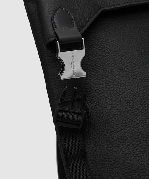ソフト5ACフラップバックパック Maison Margiela] 5AC ソフト レザー フラップ バックパック