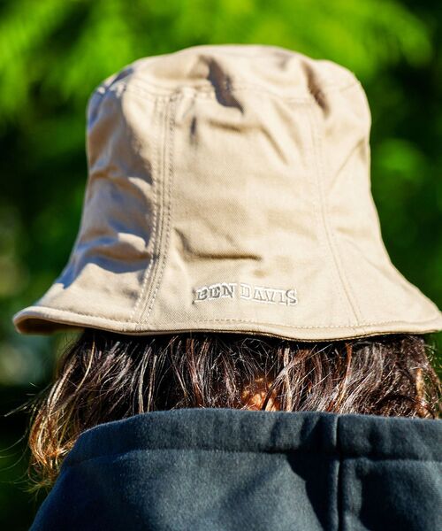 BEN DAVIS（ベンデイビス）の「【BEN DAVIS/ベンデイビス】UVカット　チューリップハット BDW-8650（ハット・レディース・ベージュ/オフホワイト/ブラック・FREE）」の15枚目の写真