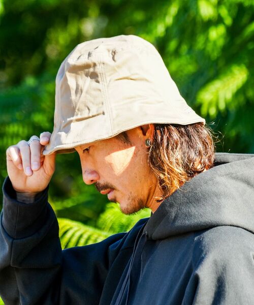 BEN DAVIS（ベンデイビス）の「【BEN DAVIS/ベンデイビス】UVカット　チューリップハット BDW-8650（ハット・レディース・ベージュ/オフホワイト/ブラック・FREE）」の13枚目の写真