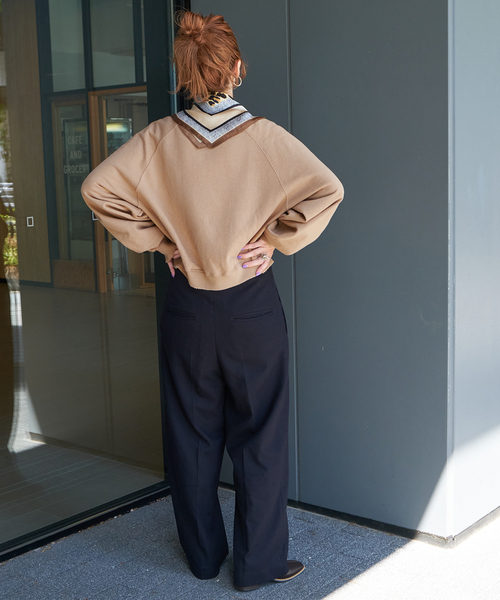 B.C STOCK（ベーセーストック）の「【Gleamy/グリーミー】ショート丈 