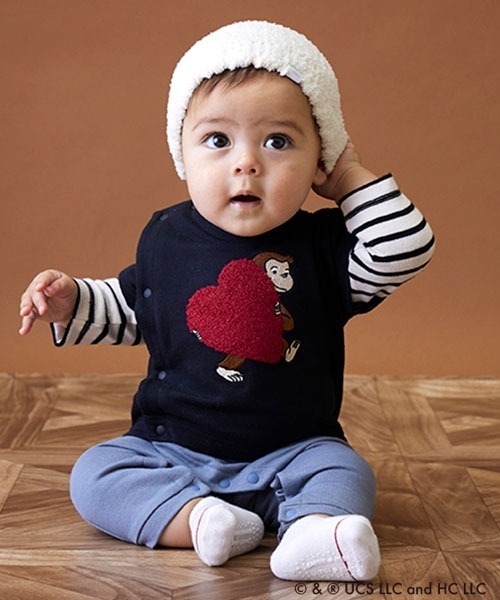 petit main（プティマイン）の「【おさるのジョージ】袖