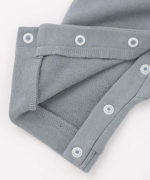 petit main（プティマイン）の「【おさるのジョージ】袖レイヤードカバーオール（ロンパース・キッズ・ブラック/グリーン/アイボリー/モカ・80ｃｍ/70cm）」の11枚目の写真