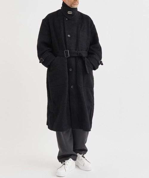 Ka na ta Harf Trench Coat Balck トレンチコート 331feb351619fa4b965a9accbd3862