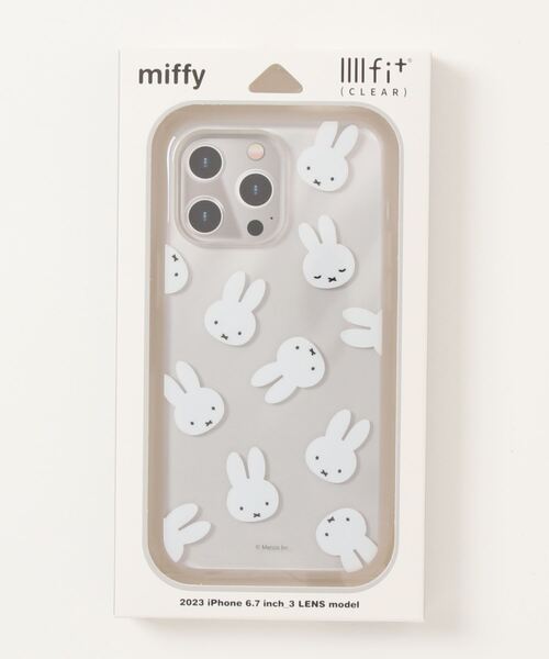 Miffy（ ミッフィー）の「miffy/ミッフィー　IIIIfit Clear iPhone 15 Pro MAX 対応ケース（スマホケース/カバー・レディース・マルチ・ONE SIZE）」の2枚目の写真