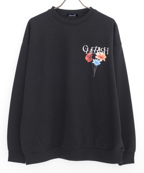 SILVER BULLET(シルバーバレット)の「『CavariA/キャバリア』フラワープリントトレーナー(Tシャツ/カットソー・メンズ・ホワイト系2/ブラック系1/ホワイト系1/ブラック系2・M/L)」の21枚目の写真