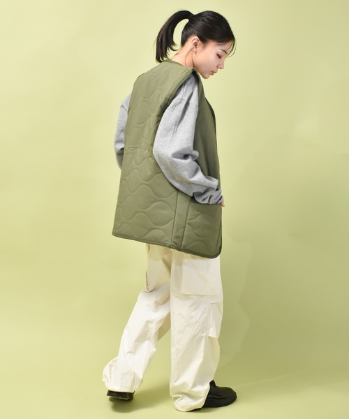 Sale✴ほぼ新品！アヤンテンセルダウンベスト！ アヤン（ayane）テンセルデニムダウンベスト／ブリーチ - 31,680