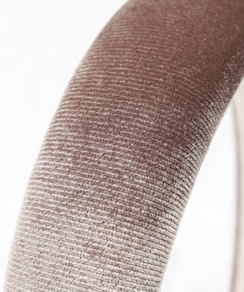 grove（グローブ）の「◆ベロアボリュームカチューシャ（その他ヘアアクセサリー・レディース・ブラウン系その他/ブラック・00）」の5枚目の写真