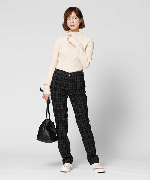Sweet Camel（スウィートキャメル）の「【Sweet Camel】Ｔ／Ｒストレッチストレートパンツ（その他パンツ・レディース・ブラック・SS/S/M/L/LL）」の9枚目の写真