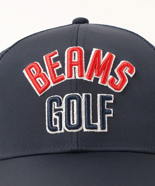 BEAMSGOLF - 【超美品】ビームスゴルフ×ニューエラ ナイロンキャップ 黒 裏地メッシュ  ゴルフウェア BEAMS GOLF BEAMS GOLF（ビームス ゴルフ）【別注】NEW ERA / 9FIFTY