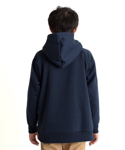 GLAZOS（グラソス）の「【あったか】裏起毛・カレッジロゴラグランパーカー（その他トップス・キッズ・カーキ/グレー/ネイビー・170cm/140cm/150cm/160cm）」の8枚目の写真