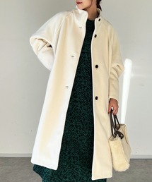 un dix cors（アンディコール）の「スタンドロングコート（ステンカラーコート）」