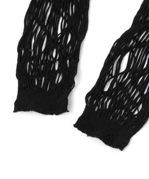 FOREVER 21(フォーエバー トゥエンティーワン)の「レース柄レギンス(レギンス/スパッツ・レディース・ブラック・SMALL/MEDIUM)」の4枚目の写真