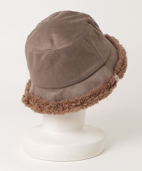moz（モズ）の「【MOZ】371-0012 スエードバケットハット（ハット