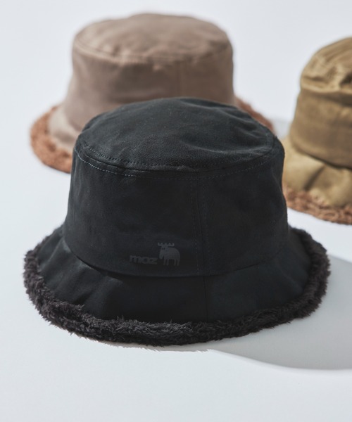 moz（モズ）の「【MOZ】371-0012 スエードバケットハット（ハット