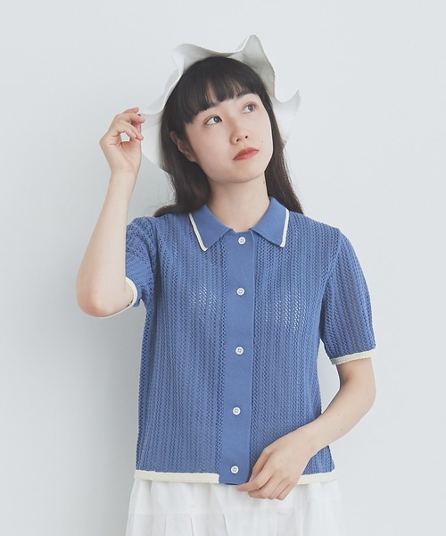 bulle de savon カシミヤ100% よこボタンカーディガン bulle de savon カシミヤ100% よこボタンカーディガン通販